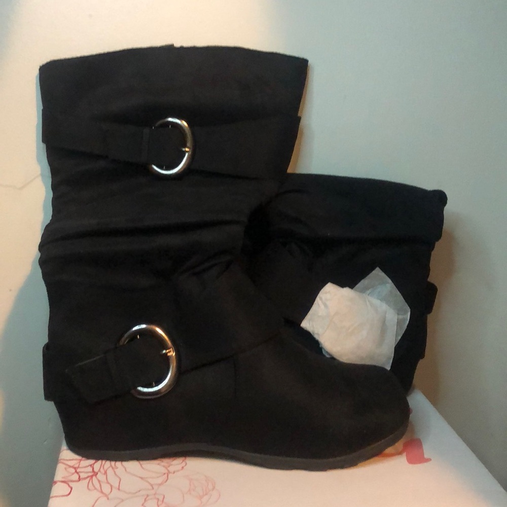 Journee Collection Black Boots